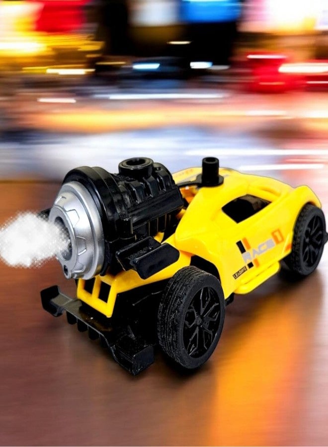 Stylbase Pull Back Car Racing Mist Smoke Car Toy for Kids | Baby Boys & Girls Car for Kids Rubber Tires 15 Cm 3+ Years (Color May Vary) - Image 5